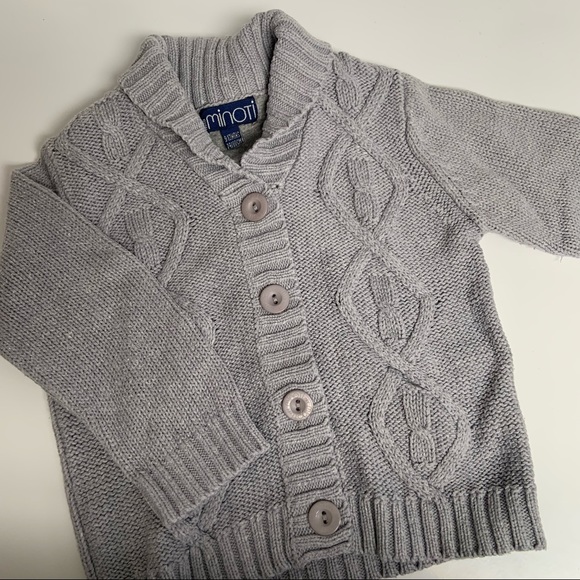 Grey Knit Cardigan 🧶 - Picture 3 of 5
